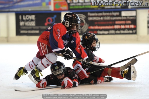 2010-11-28 Como 0842 Hockey Milano Rossoblu U10-Aosta1 - Alessia Labruna